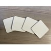 12 x MDF Blank Sublimation Coasters Cork Backed - 9cm