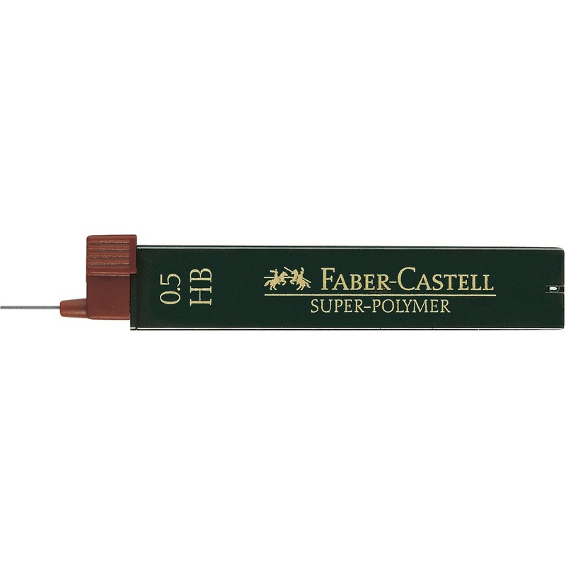 FABER-CASTELL ファーバーカステル メカニカルペンシル 替芯 HB 120500 0.5mm 正規輸入品