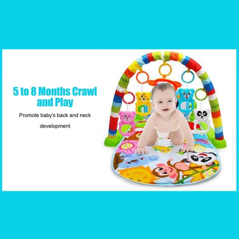 Baby Kick Play Piano Soft Skin Friendly Educational Removable Infant