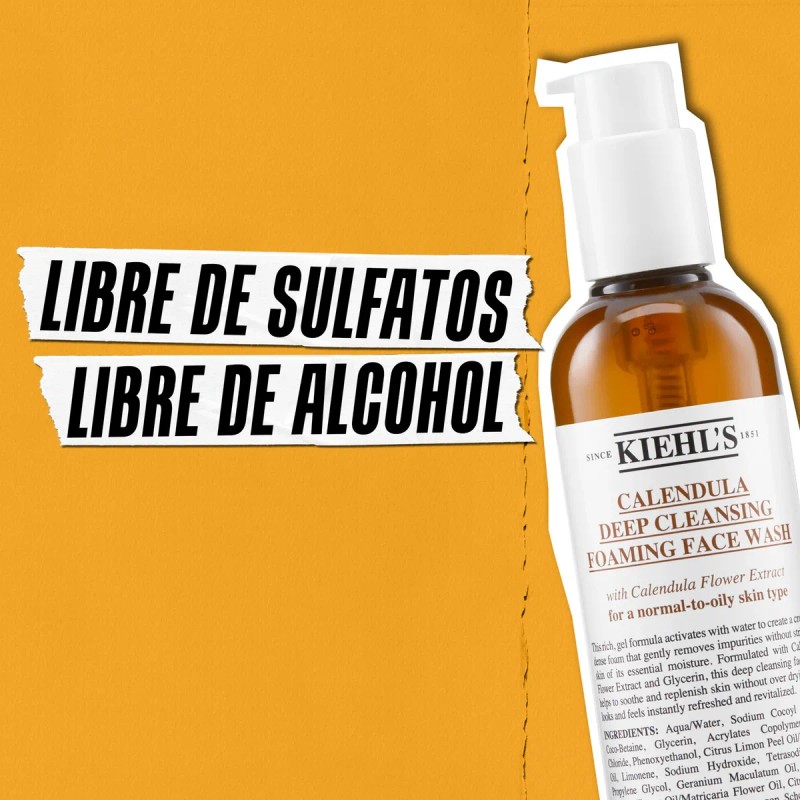 Kiehl's Calendula Deep Cleansing Foaming Face Wash 230ml