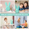 Homealexa Homealexa Kinder Lichtwecker Cute Rabbit Kinderwecker Creative Nachttischlampe Snooze-Funktion,