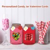 50 Pack Mason Jar Valentines Day Cards, Funny Valentine Gifts