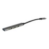 Vorago Hub Concentrador HU-200 4 Puertos USB Slim Tipo C