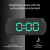 Digital Alarm Clocks Snooze Temperature 12 24Hr Small Electronic Desk