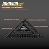 Johnson Level & Tool 1904-0700 Johnny Square Professional Easy-Read Aluminum