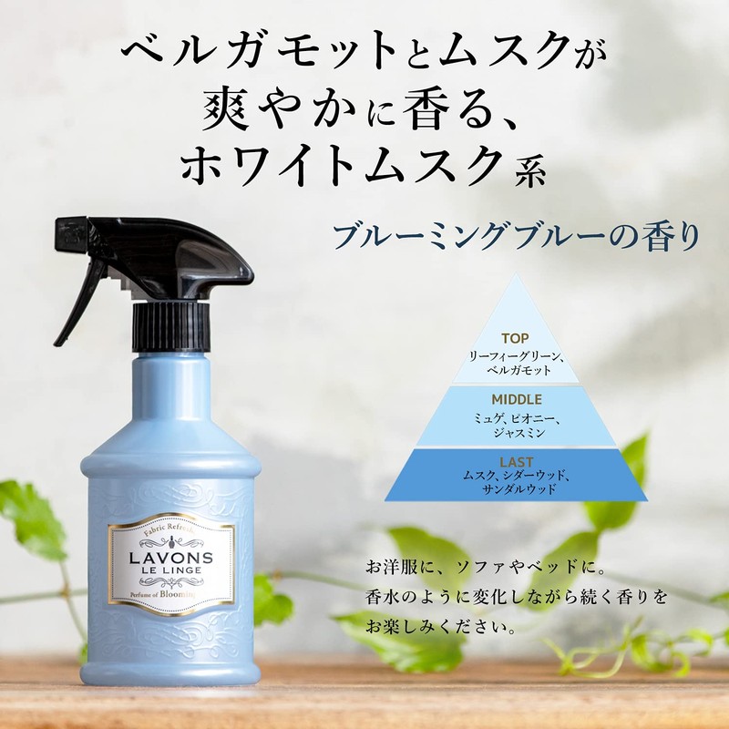 ラボン ファブリックミスト 詰め替え ブルーミングブルー 320ml