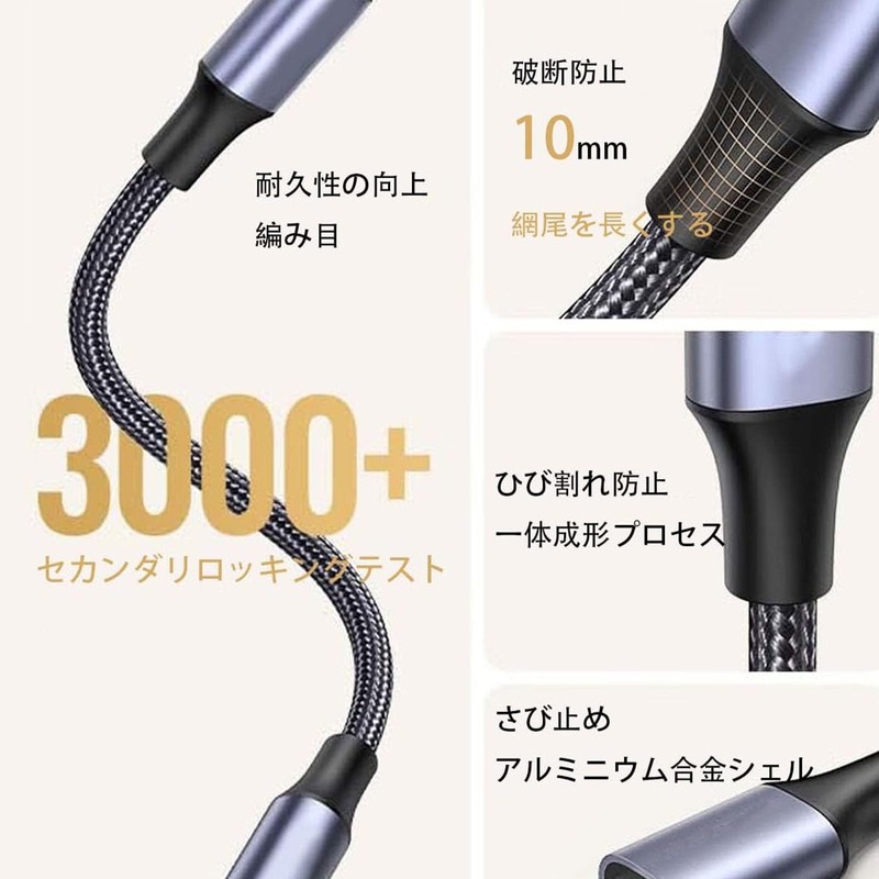 FamGift Lightning to 3.5mm Headphone Jack Converter Adapter, Enjoy Music