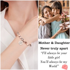 Tarsus Gifts for Mom, Christmas Mom Gifts Bracelet Mothers Day Gifts from Daughter Birthday Gifts for Mom Mother