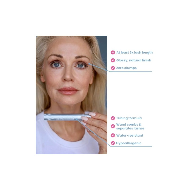PRIME PROMETICS Prime Prometics Primelash Mascara Para Mujeres Mayores Volumen,
