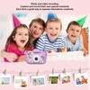 Kids Camera Toys Digital Photo Video Recording Camcorder Cute Cartoon
