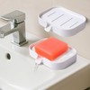 ​Kovenora 2 PCS Plastic Soap Dish with Drainage, Wall-Mounted and