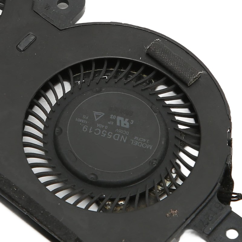 XPS13 CPU Cooling Fan 4 Pin Replacement Laptop CPU Cooling