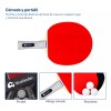 Bluelander Set De Raquetas Ping Pong Pelotas Profesional Tenis De