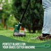 HOCHSTE® Plastic Replacement Blades Grass Cutter, Long-Lasting Performance, Easy-To-Install, Bosch