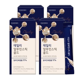 Cheonho NCare Daily Albumin Stick Gold 20g 15 packs 4 - Egg White Silk Drinking Albumin / 천호엔케어 데일리 알부민 스틱 골드 20g 15포 4개 - 난백 실크 마시는 알부민