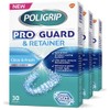 Poligrip Pro Guard Antibacterial Daily Dental Cleaner and Retainer 30