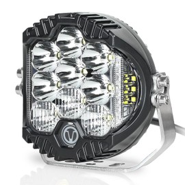 7 Inch Round LED Offroad Light with DRL, 90W Driving Light LED Light Bar, 8000LM Spot Flood Combo Work Light for Wrangler, ATV, SUV, UTV, Trucks, Pickup, 4x4, F150 - Pack of 1