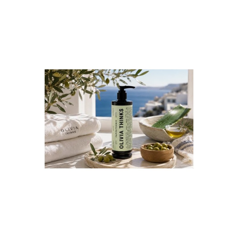 Olivia Thinks Shower Gel Refillable 380 ml for Magnetic Holder