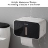 Toilet Paper Roll Box Cover Waterproof Punch Free Prevent Corrosion