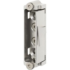 EFF-EFF Effeff 1410-F6-00 Replacement Piece with Two FaFix Adjustment Ranges and Latch Guide Door Fitting for Electric Door Openers, Galvanised Steel 1410-6, Silver