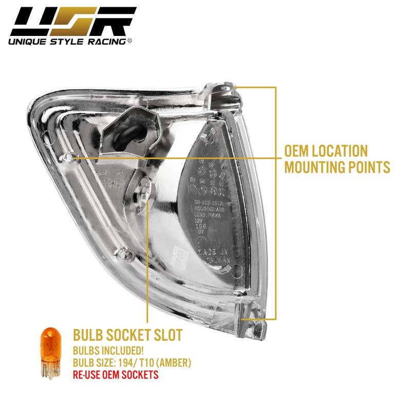 USR 95-96 Tacoma 2WD Corner Light – Front Corner Parking
