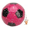 Children Soccer Ball Size 3 Pink Inflatable PU Rubber Liner