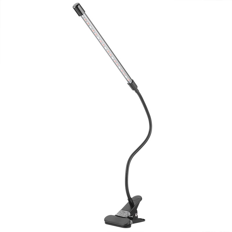 10W USB Powered LED Plant Lamps Full Spectrum ClipOn Grow
