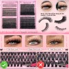 Extensiones De Pestañas Queenice Xz46810-39 D Negro 1.2cm