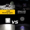 HooMoo LED Work Light, 12V/24V Compatible, 41 Row LED Work