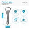 Bottle Opener - Handheld Beer Opener for Bartender - Flat