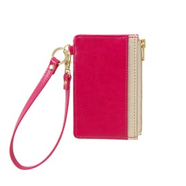 Sekisei Pass Case with Zipper Pocket Bell Post Bp 5704 BP-5704-23 Rose