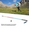 Walking Stick Telescopic Adjustable Length Anti Shock Foldable Portable Lightweight