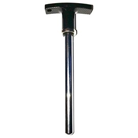 SB Distribution Ltd. Magnetic Steel Pin, Tensile - 3/8" Dia Shaft 2-1/2" Locking Space - w/Deluxe Aluminum T Knob | Universal Weight Stack Pin | Detent Hitch Pin.