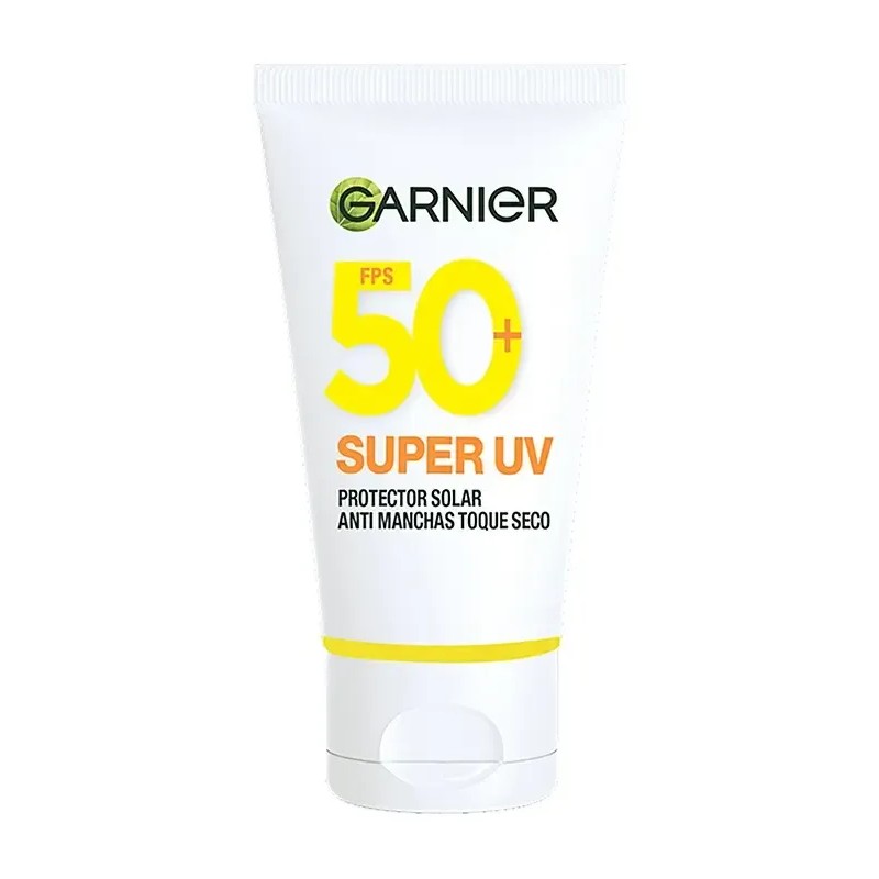Garnier Super UV Toque Seco FPS 50+ Protector Solar Efecto
