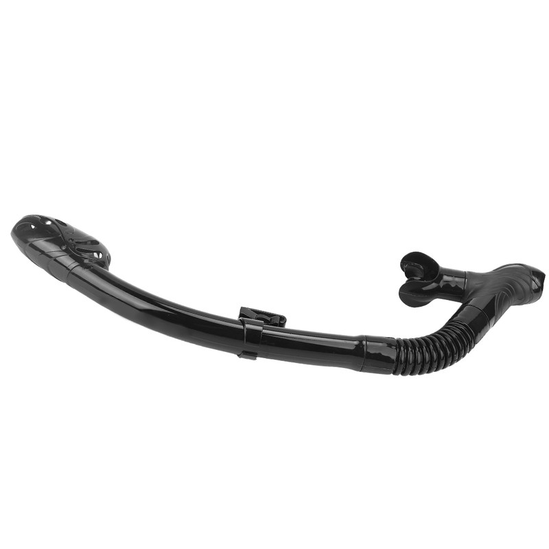 Whale Diving Breathing Tube Hose Professional Dry Underwater Snorkeling EquipmentBlack