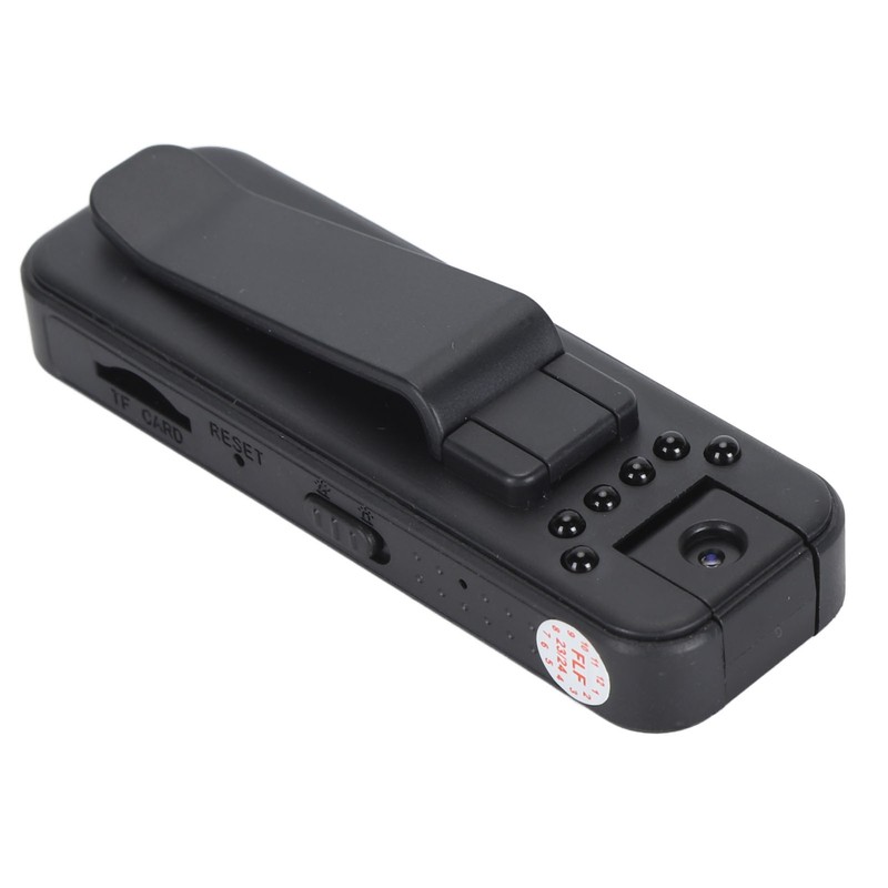 Portable Video Camera Clip On 1080P HD Pocket Video Camera