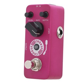 Chorus Pedal True Bypass Warm Clear Analog Chorus Effect Pedal for Electric Guitar Bass