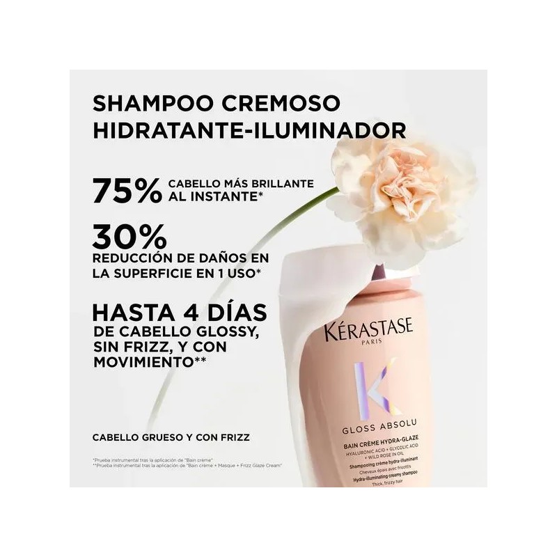Shampoo Kérastase Gloss Absolu Bain Hydra-glaze 500ml