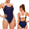 ZSOLY Traje de Baño Mujer Deportivo (MX/US, Alfa, Chico, Regular,
