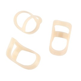 FéRula de PláStico para Dedos, 3 Uds., Protector de Apoyo para Dedos CóModo Ovalado, Reduce el Dolor