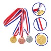 Kisangel Pack of 3 Swimming Medals Gold Medal Metal Medal
