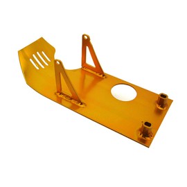 TC-Motor Gold Aluminum Engine Skid Plate For XR50 CRF50 Dirt Pit Bike 50cc 70cc 90cc 110cc 125cc 140cc Lifan YX SSR Thumpstar Coolster Taotao