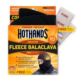 HotHands BALACLAVABLK Hot Hands Fleece Balaclava - Black