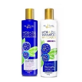 Nekane Kit Matizador Shampoo Y Mascarilla Mora Azul Nekane