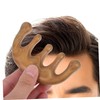 Baluue 1pc Wooden Massage Comb Green Sandalwood Hair Brush for