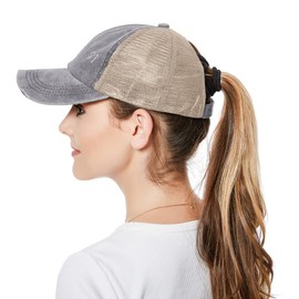 YAMEE Baseball Cap Summer Women's Summer Hat Men's Baseball Cap Sports Cap Outdoor Sun Protection Summer Cap Adjustable Baseball Cap (Head Circumference: 57–58 cm), 2-grey, Einheitsgröße