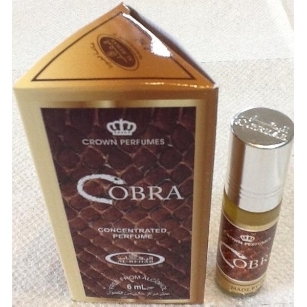 Cobra - 6ml (.2 oz) Perfume Oil by Al-Rehab (Crown Perfumes)-3 Pack