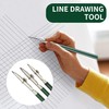 Verazquy 3Pcs Masking Fluid Pen Set, Adjustable Ruling Pen for