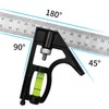 1 Carpentry Square, 1 Soft Square, Adjustable Square, Woodworking Measuring