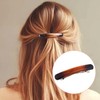 STSTR 6PCS French Barrette Hair Clips for Women, 2.48 Inch